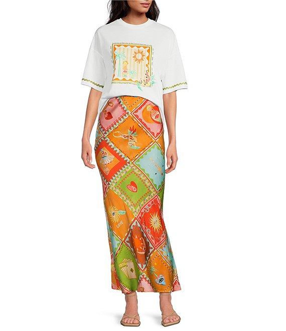 Never Fully Dressed Dorris Soller Multicolored Print Maxi Skirt Product Image
