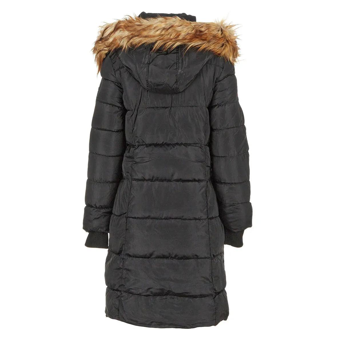 Canada Weather Gear Women's Long Puffer with Faux Fur Trim Hood Product Image