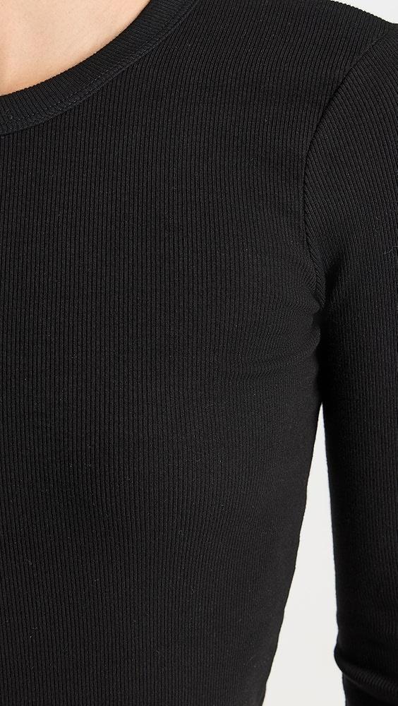 Leset Kelly Slim Fit Long Sleeve Top | Shopbop Product Image