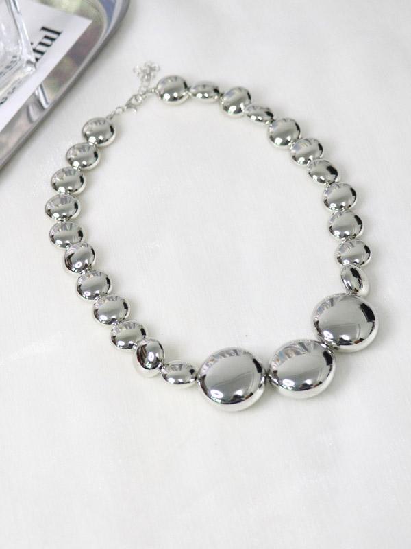 Shiny Solid Color Necklaces Accessories Product Image