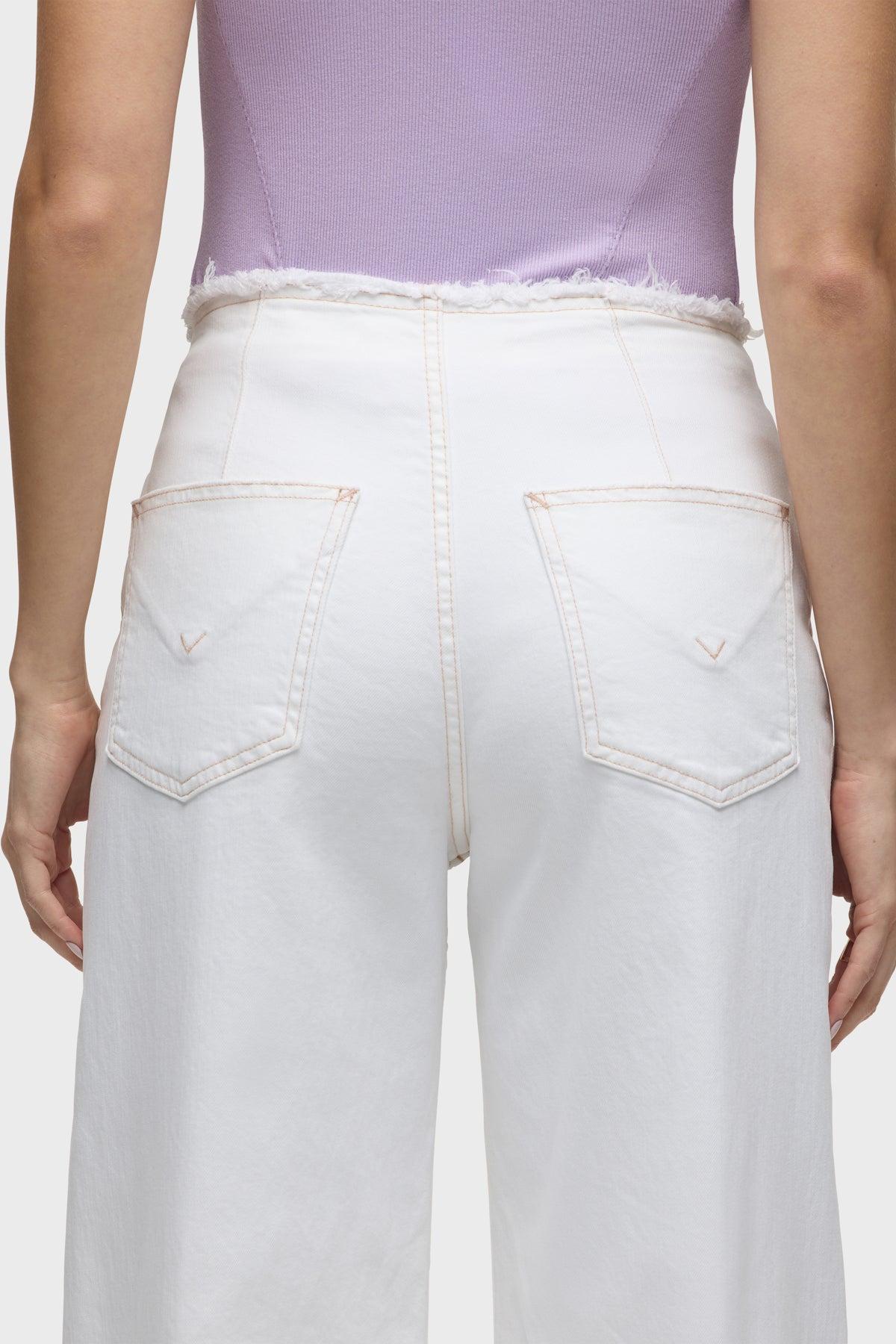 James High-Rise Darted Wide Leg Jean Female Product Image