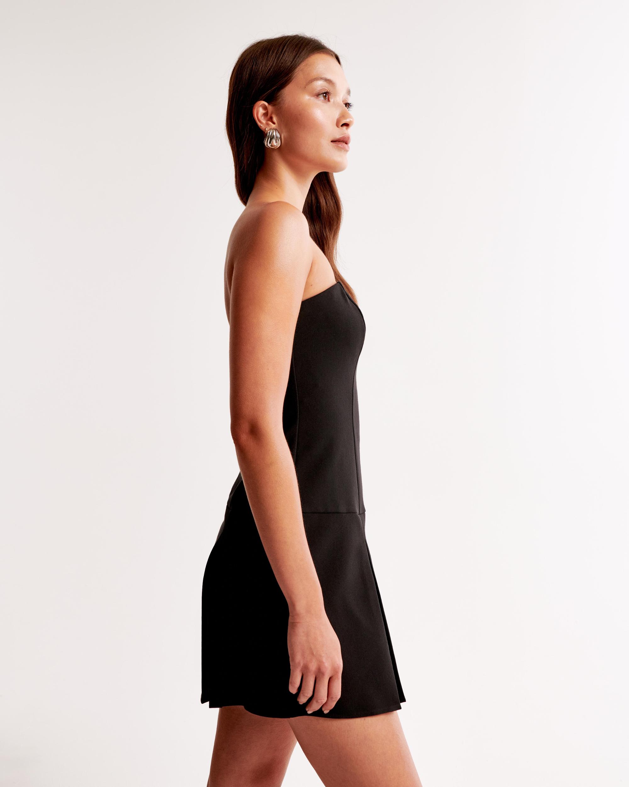 Strapless Pleated Skort Product Image