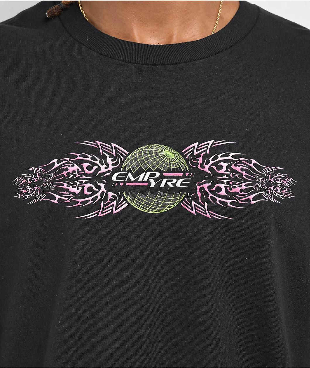 Empyre Global Rave Black Long Sleeve T-Shirt Product Image
