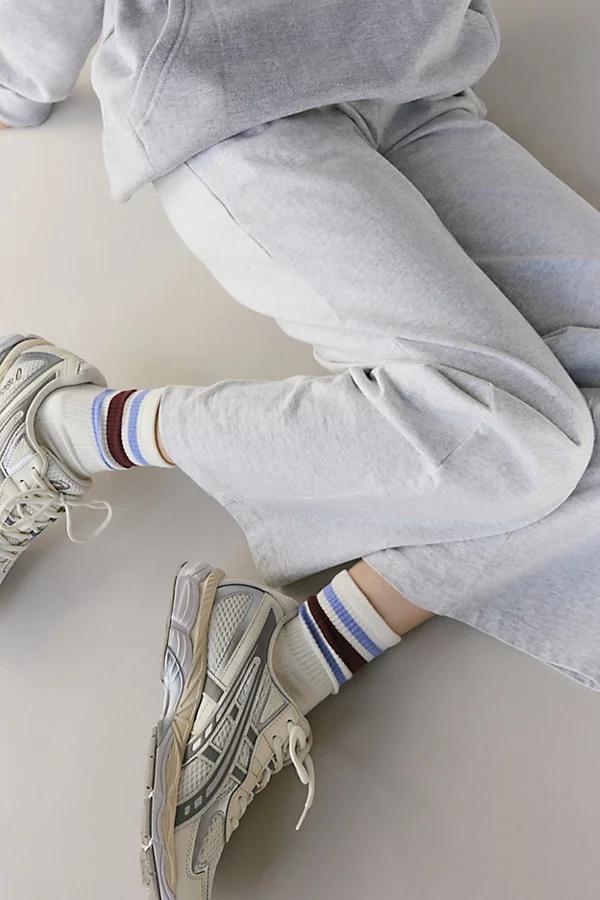 BAGGU Striped Ribbed Sock Womens at Urban Outfitters Product Image