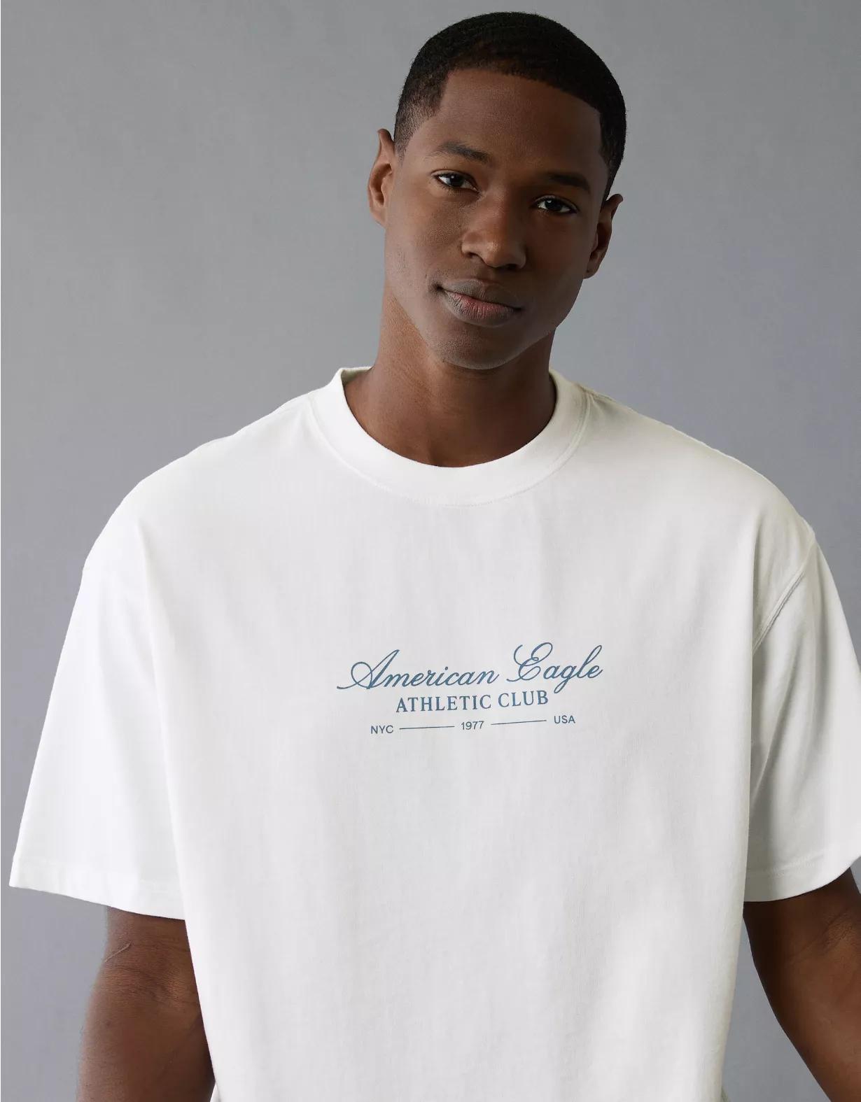 AE Boxy Logo Graphic T-Shirt Product Image