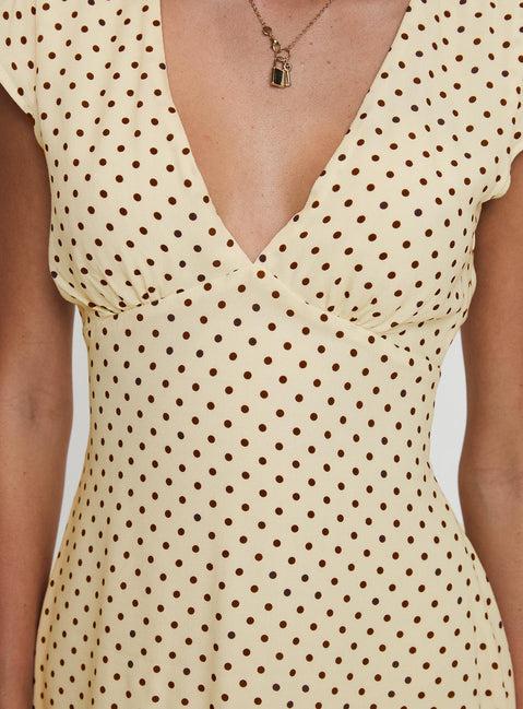 Cannelloni Mini Dress Polka Dot Product Image