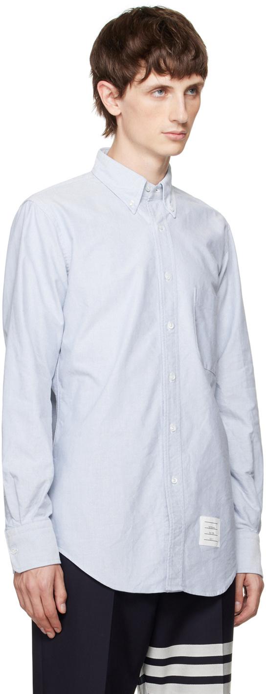 Thom Browne Men's Classic Fit Cotton Button-Down Shirt Product Image
