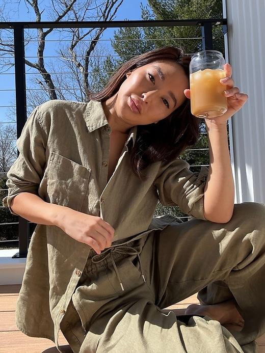 Retreat Linen Top Product Image