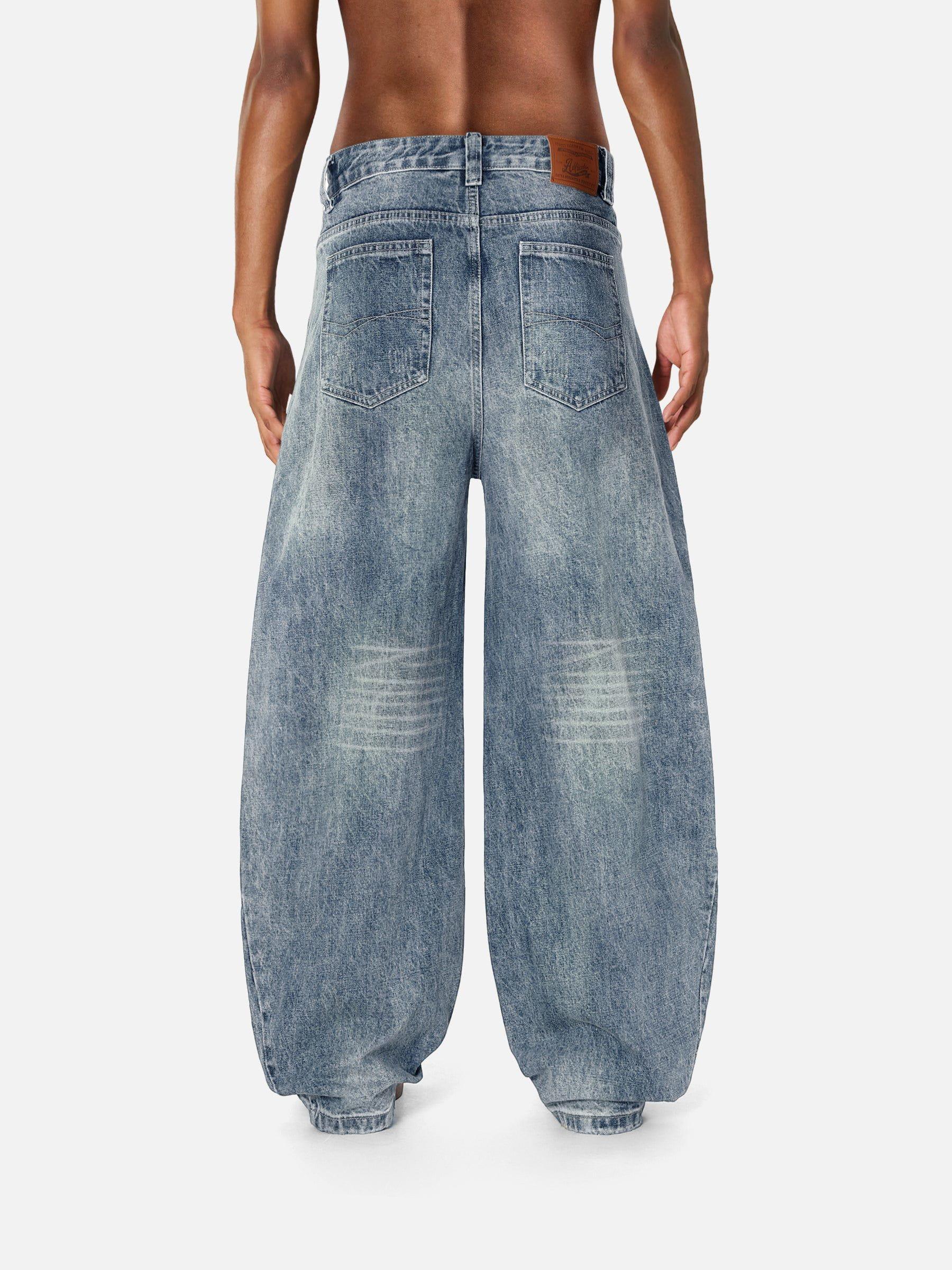 Aelfric Eden Baggy Ripped Jeans Product Image