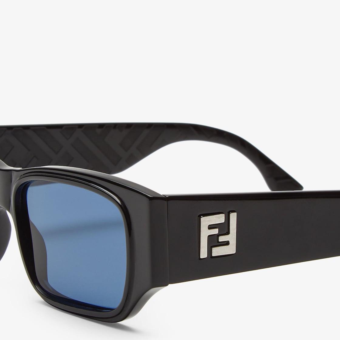 FF SquaredBlack acetate sunglasses Product Image