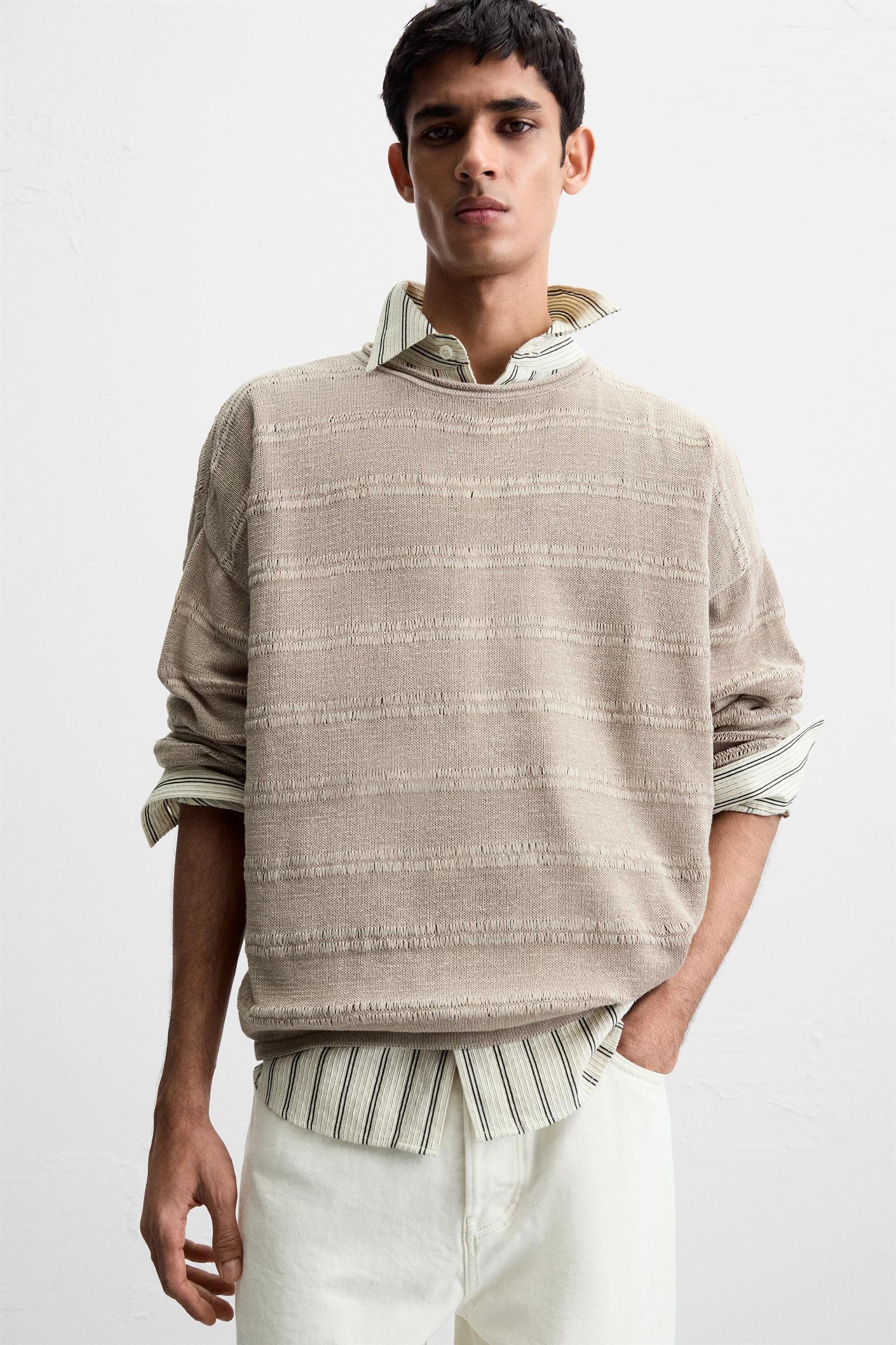 TEXTURED SWEATER Product Image