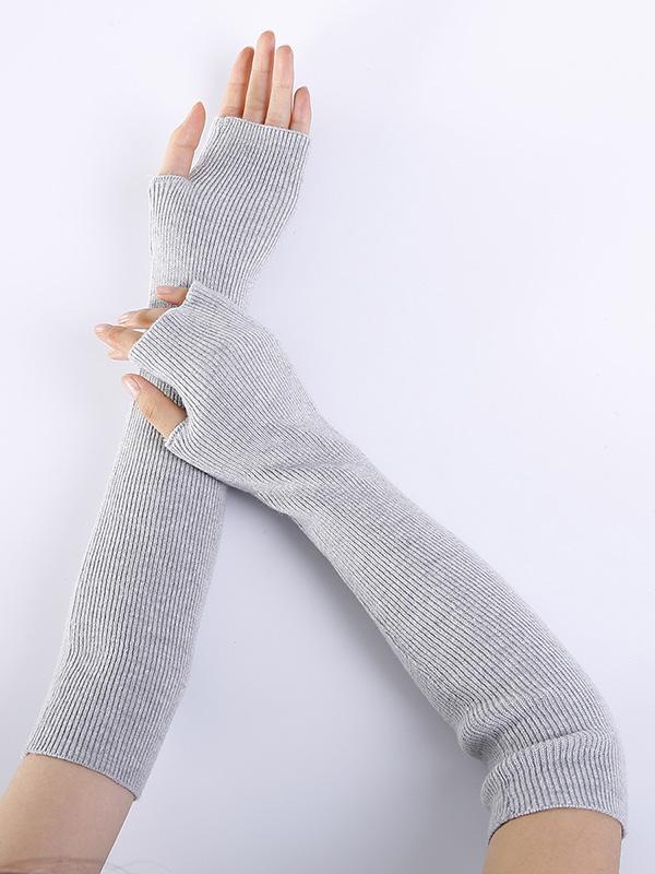 Knitted 7 Colors Sleevelet Accessories Product Image