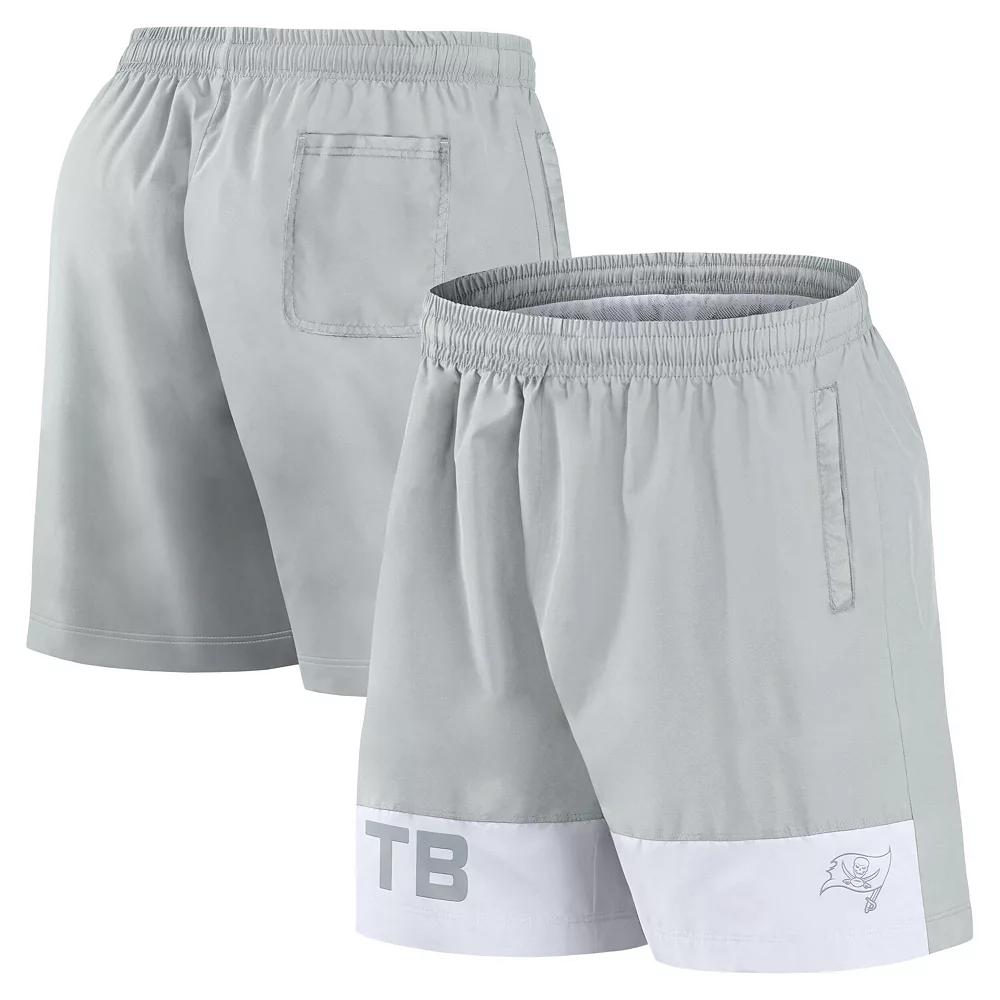 Men's Fanatics Gray Tampa Bay Buccaneers Elements Shorts,  Product Image