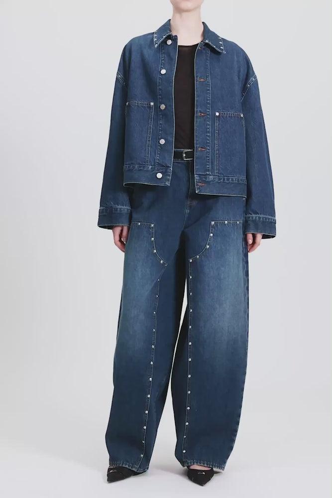 MANKIND Studded Balloon Jeans Product Image