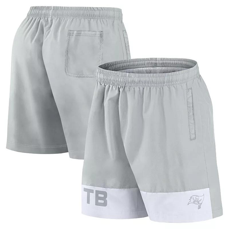 Men's Fanatics Gray Tampa Bay Buccaneers Elements Shorts,  Product Image