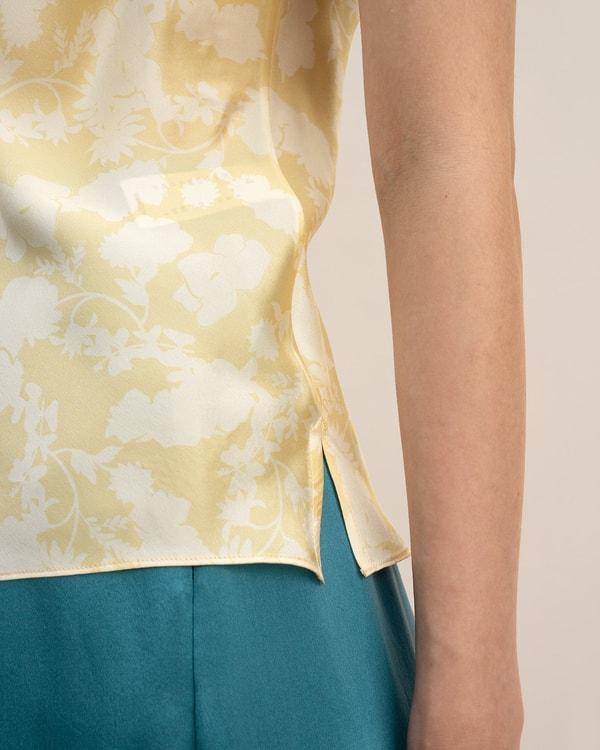 Shadow Print Cowl Neck Cami Product Image