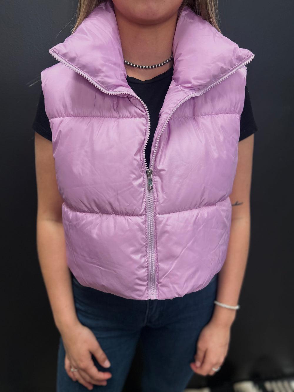 Puffer Cropped Vest* Product Image