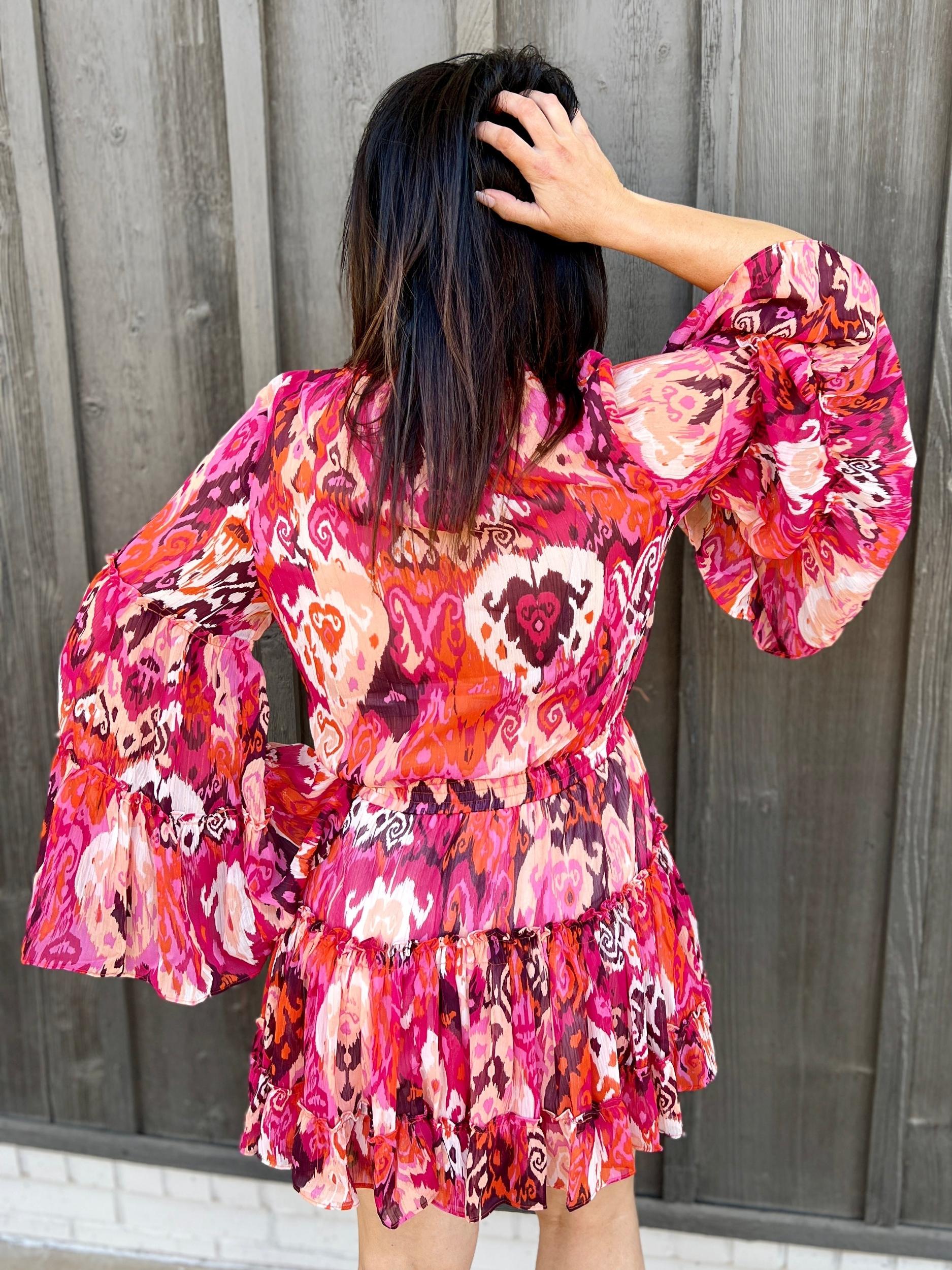 Pink Southern Bell Mini Dress* Product Image