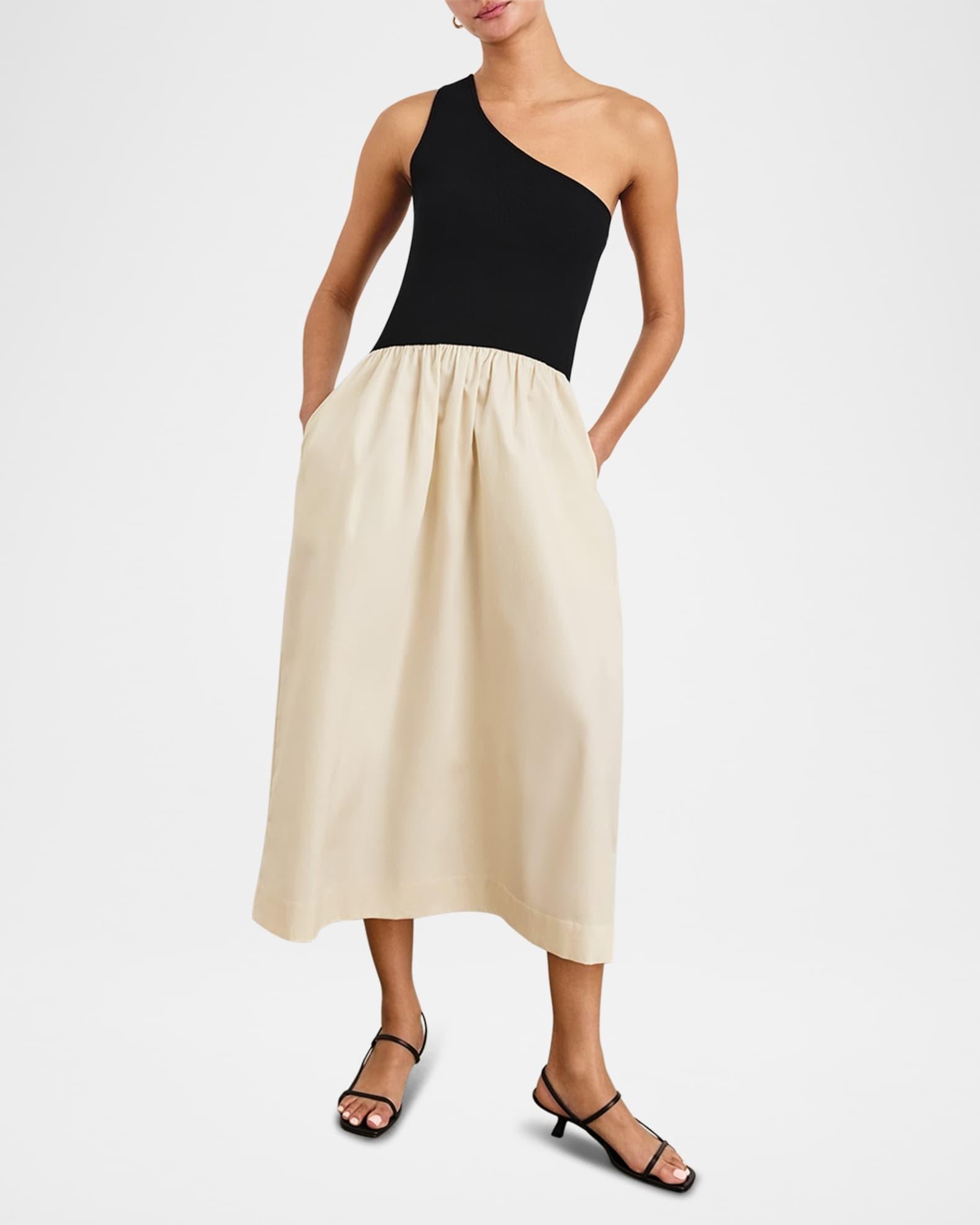 Anita Asymmetric Midi Dress Product Image