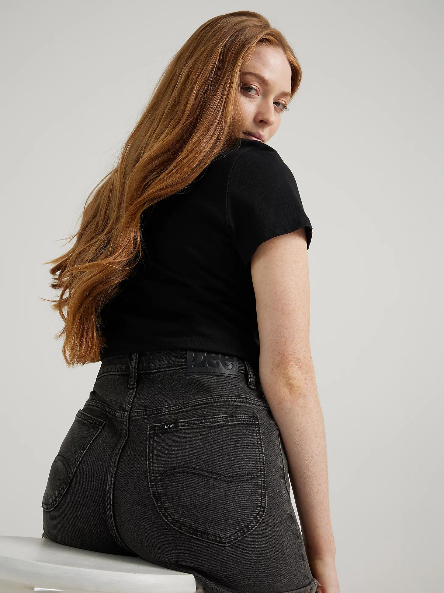 Women's Loose Cut Off Rider™ Shorty Short | Women's Shorts | Lee® Product Image