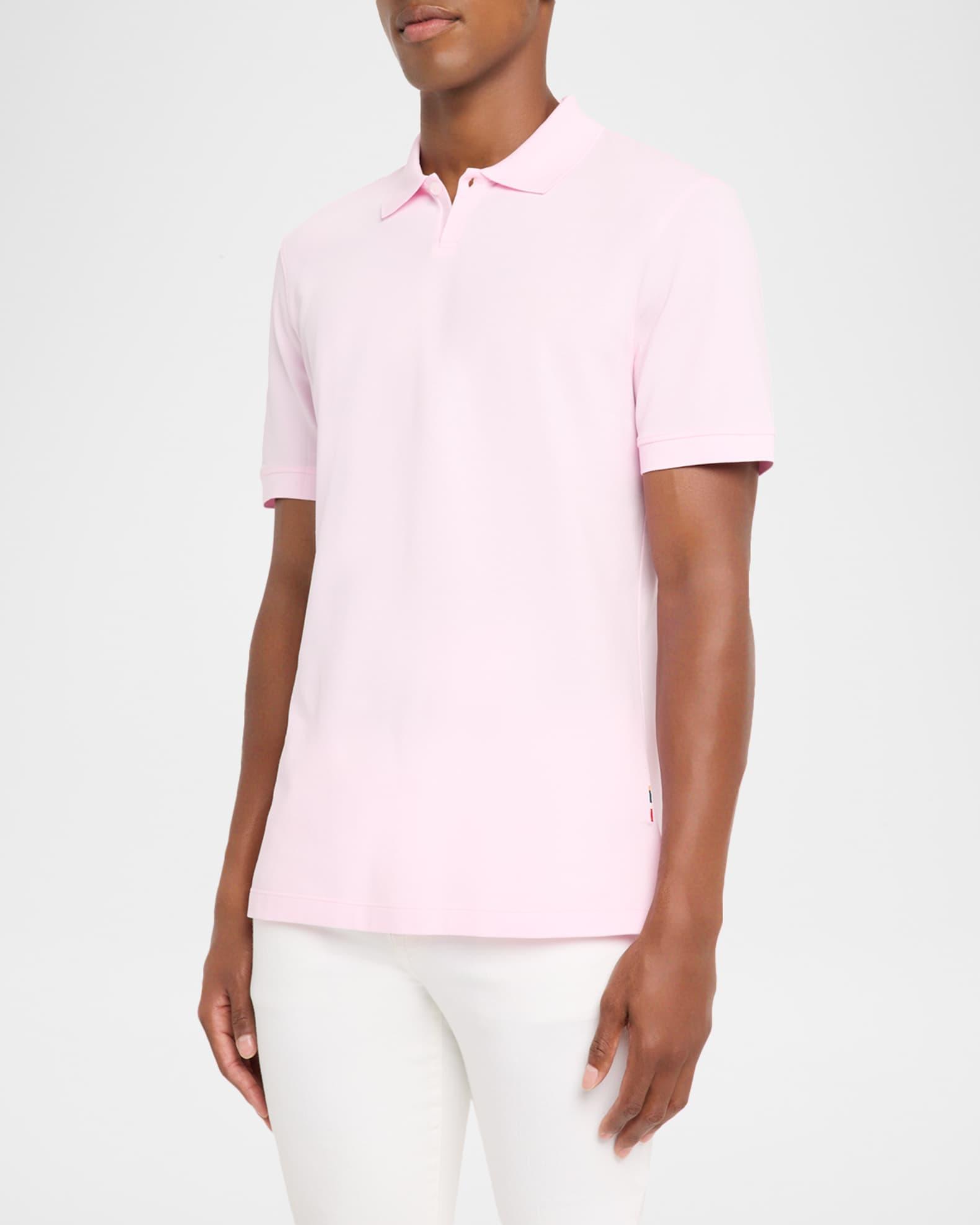 Men's Bruno Cotton Pique Polo Shirt Product Image