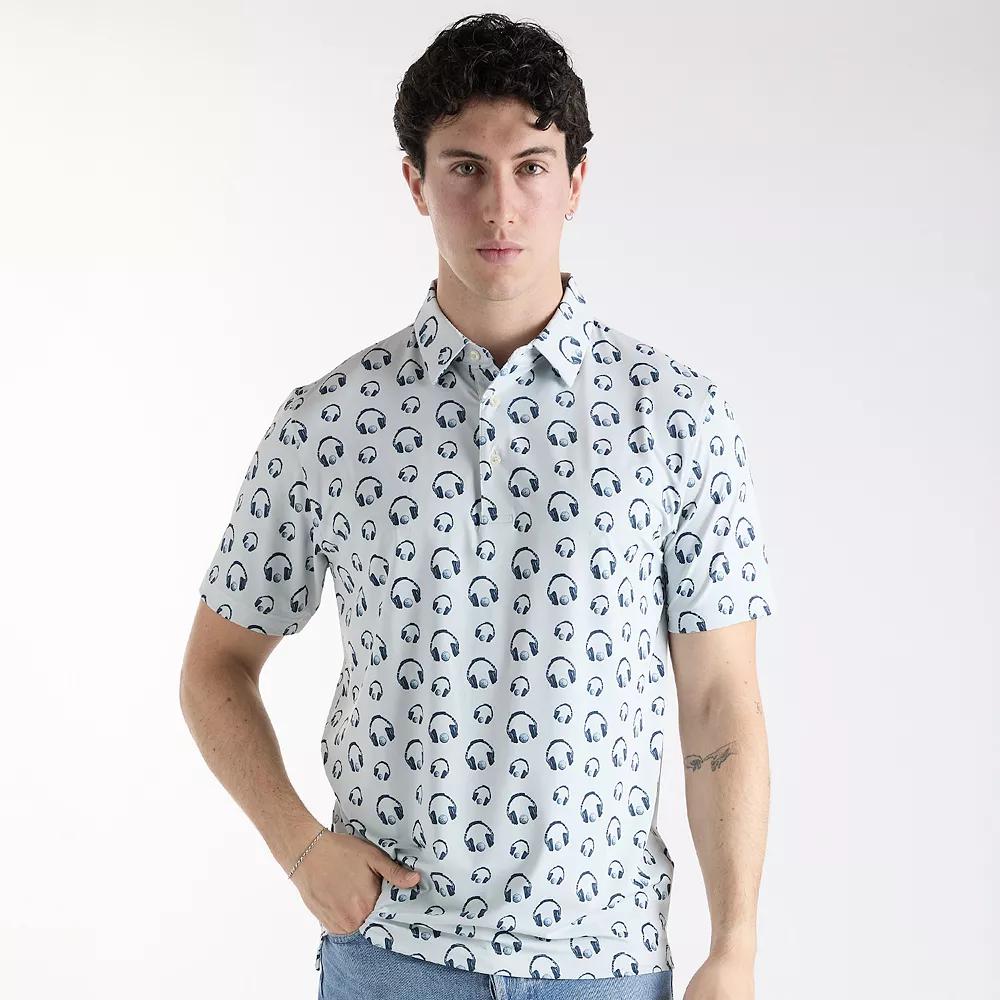 Men's SwingJuice Golf & Hip Hop Polo, Size: XL, Cloud Product Image