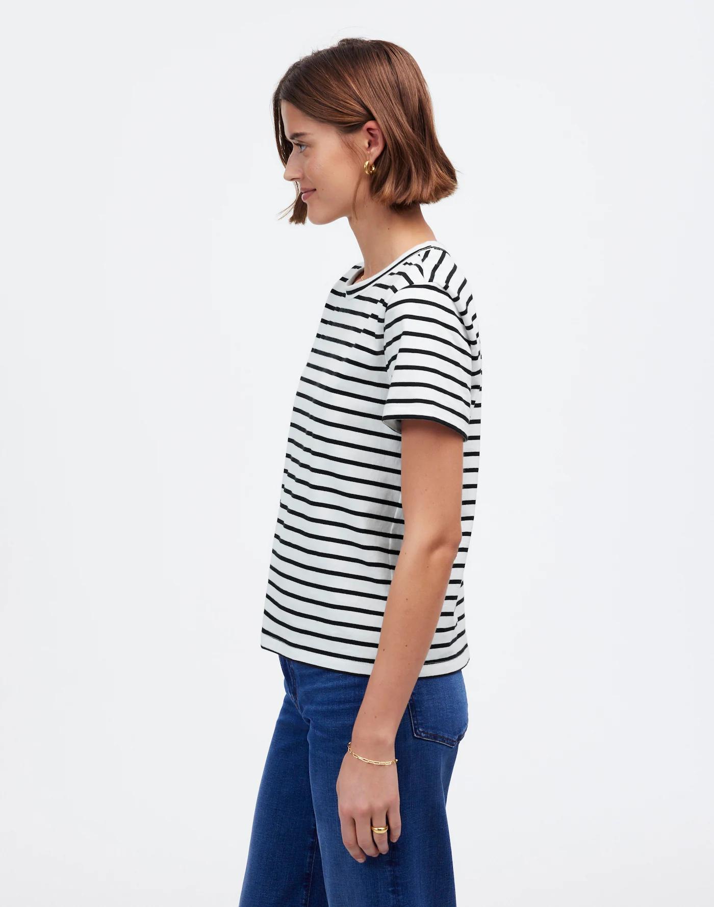 The Perfect Crewneck Tee in Cotton Product Image