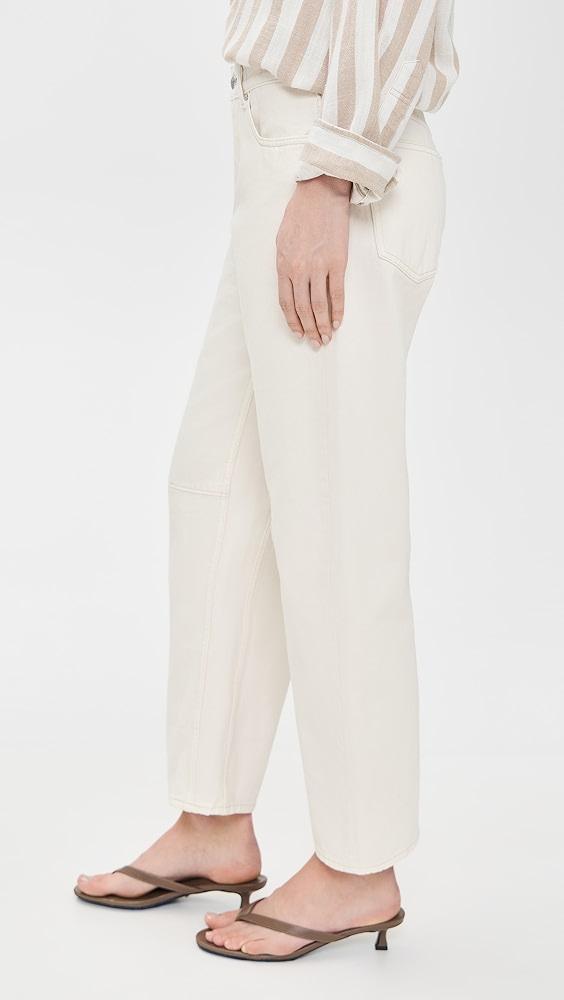 Madewell The Darted Barrel Leg Jeans | Shopbop Product Image