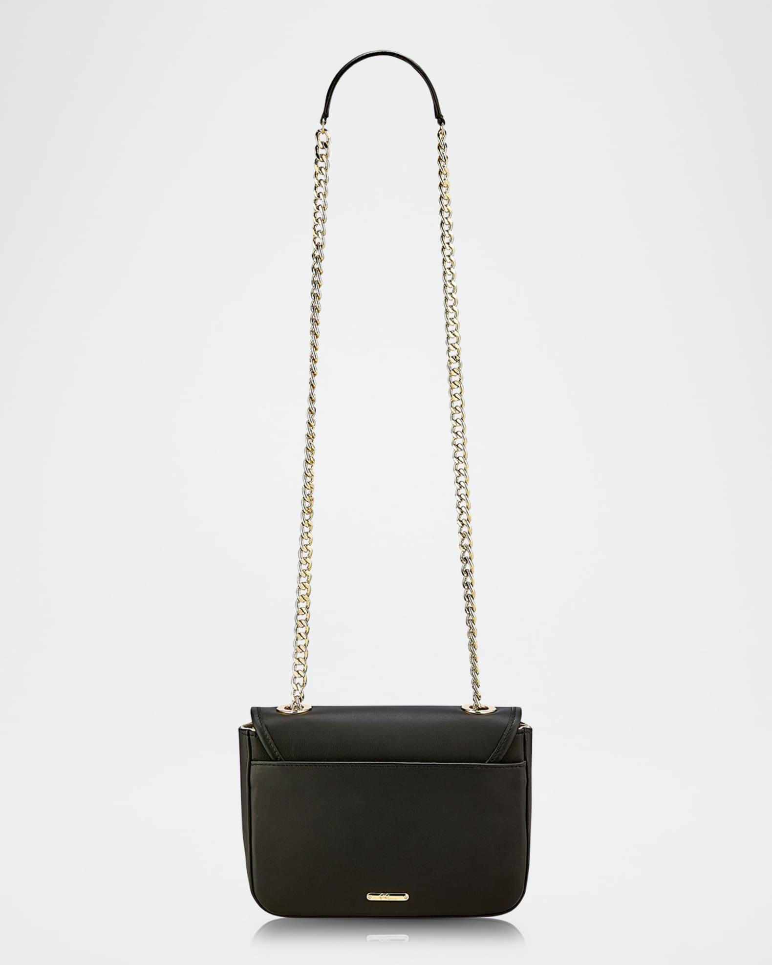 Riley Flap Leather Shoulder Bag Product Image