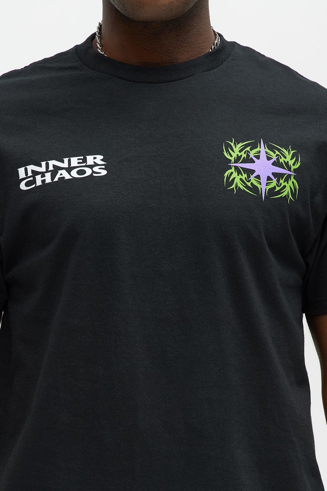 Inner Chaos Short Sleeve Tee - Black Product Image
