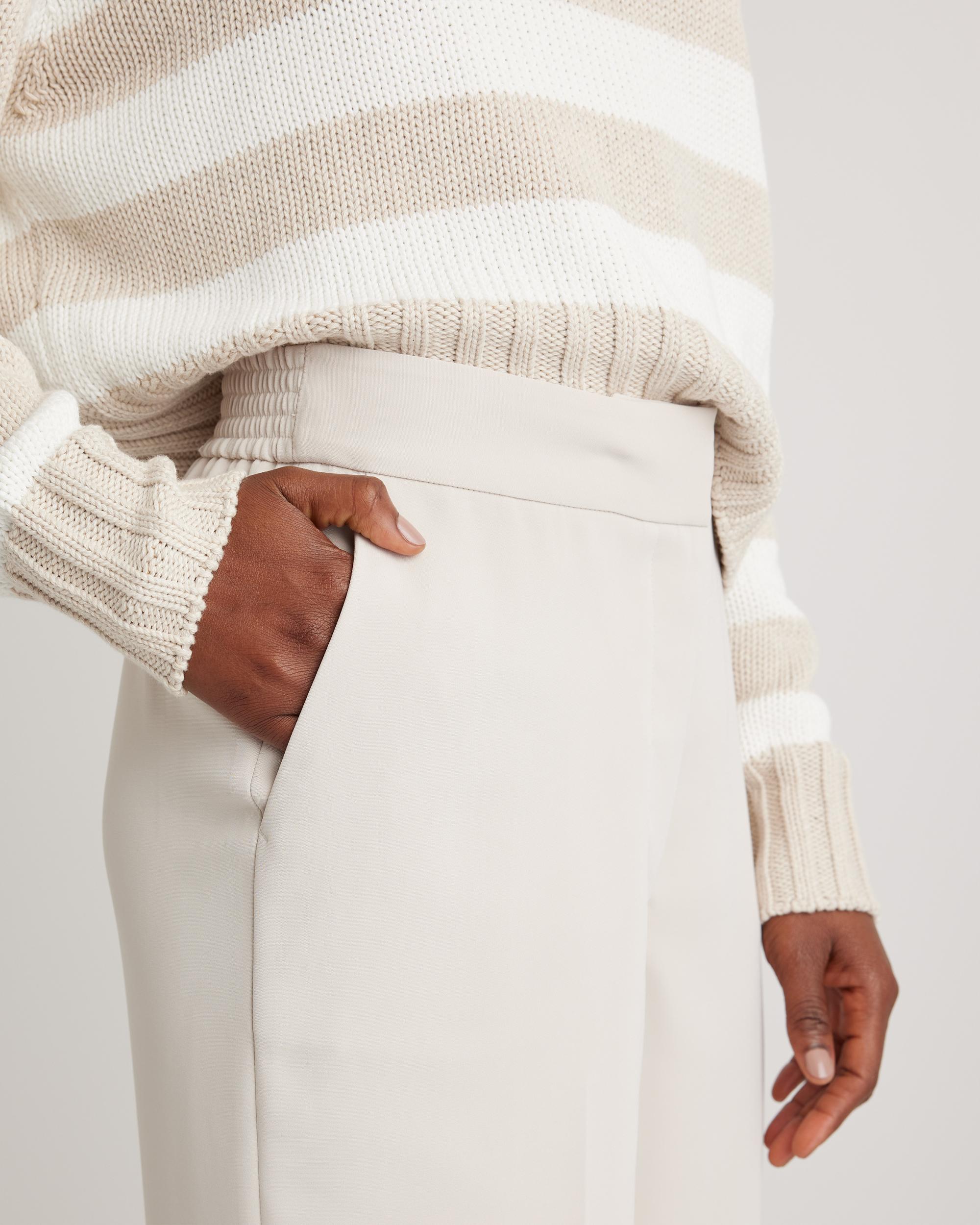 Quince | Women's 100% Organic Cropped Cotton Polo Sweater Size XS, Organic Cotton Product Image