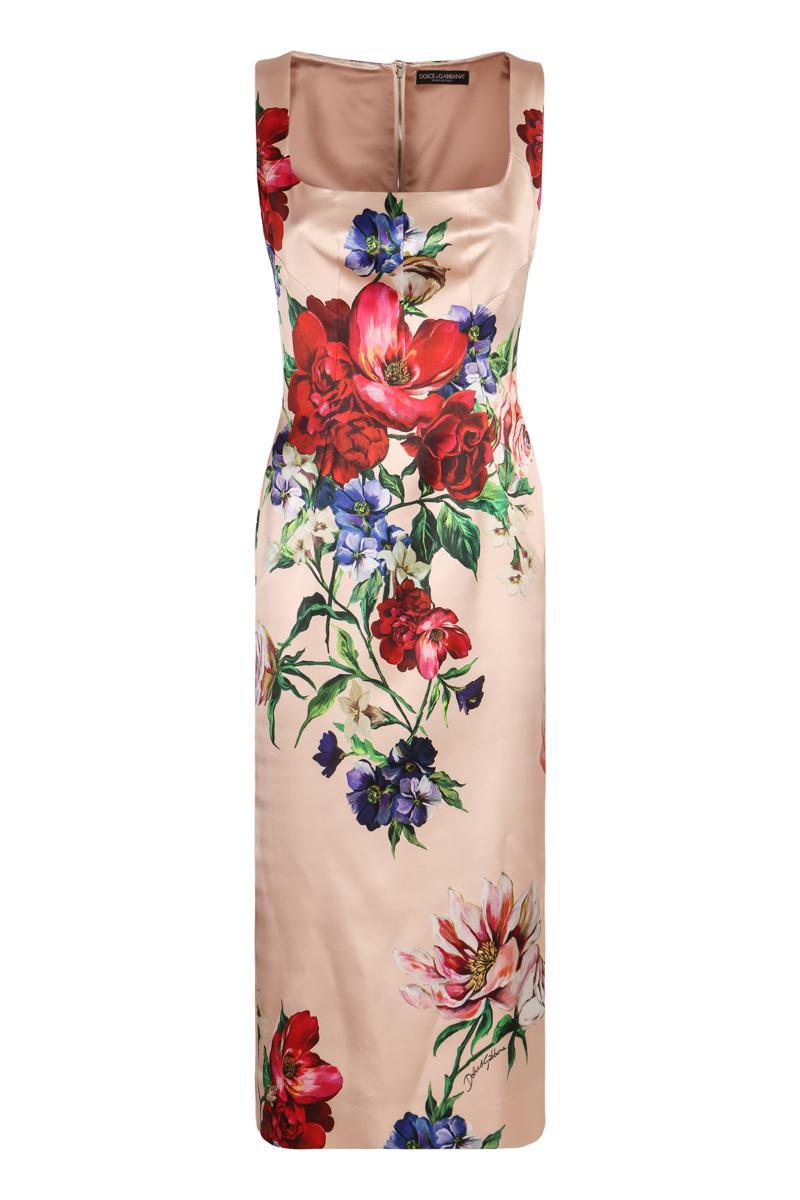 floral-print midi dress Product Image