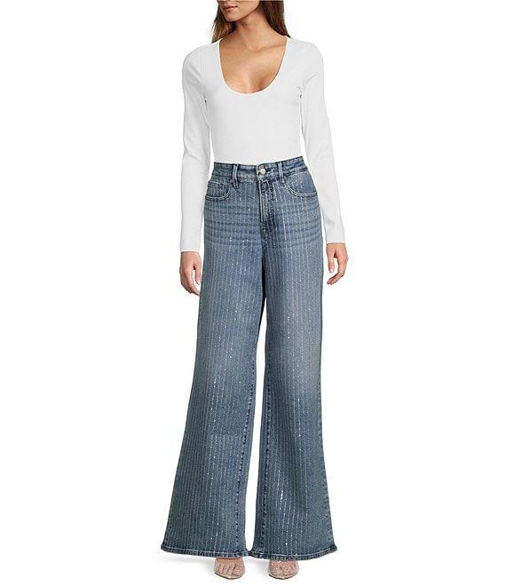 Good American Good Ease Relaxed Diamond Jeans Product Image