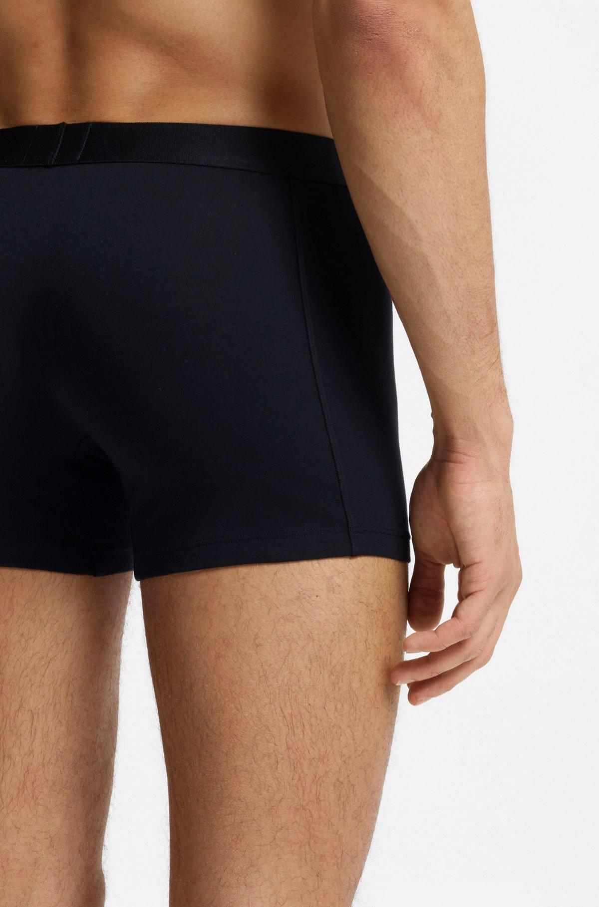 Three-pack of boxer briefs in stretch cotton Product Image