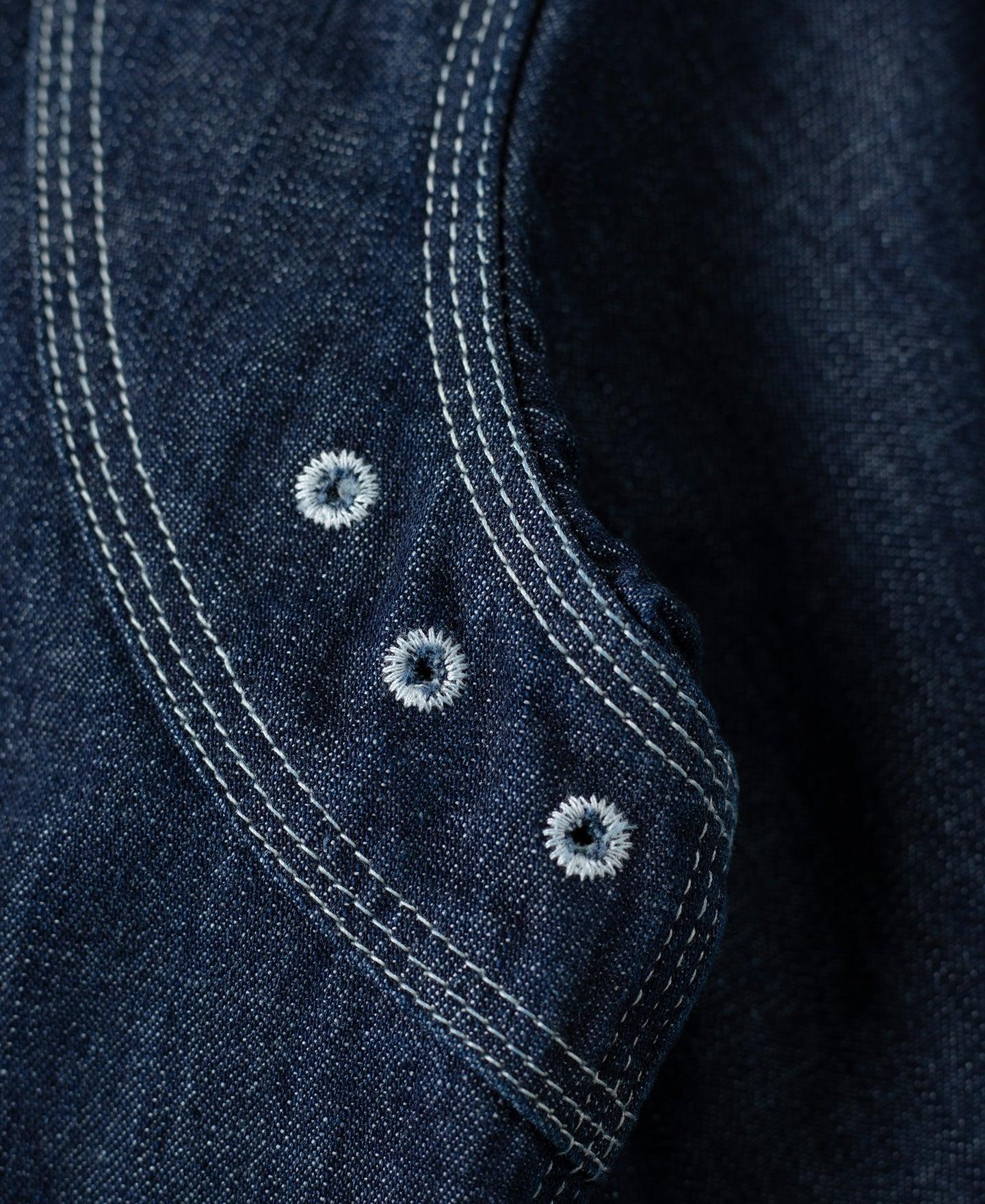 1933 Cigarette Pocket Denim Work Shirt Product Image