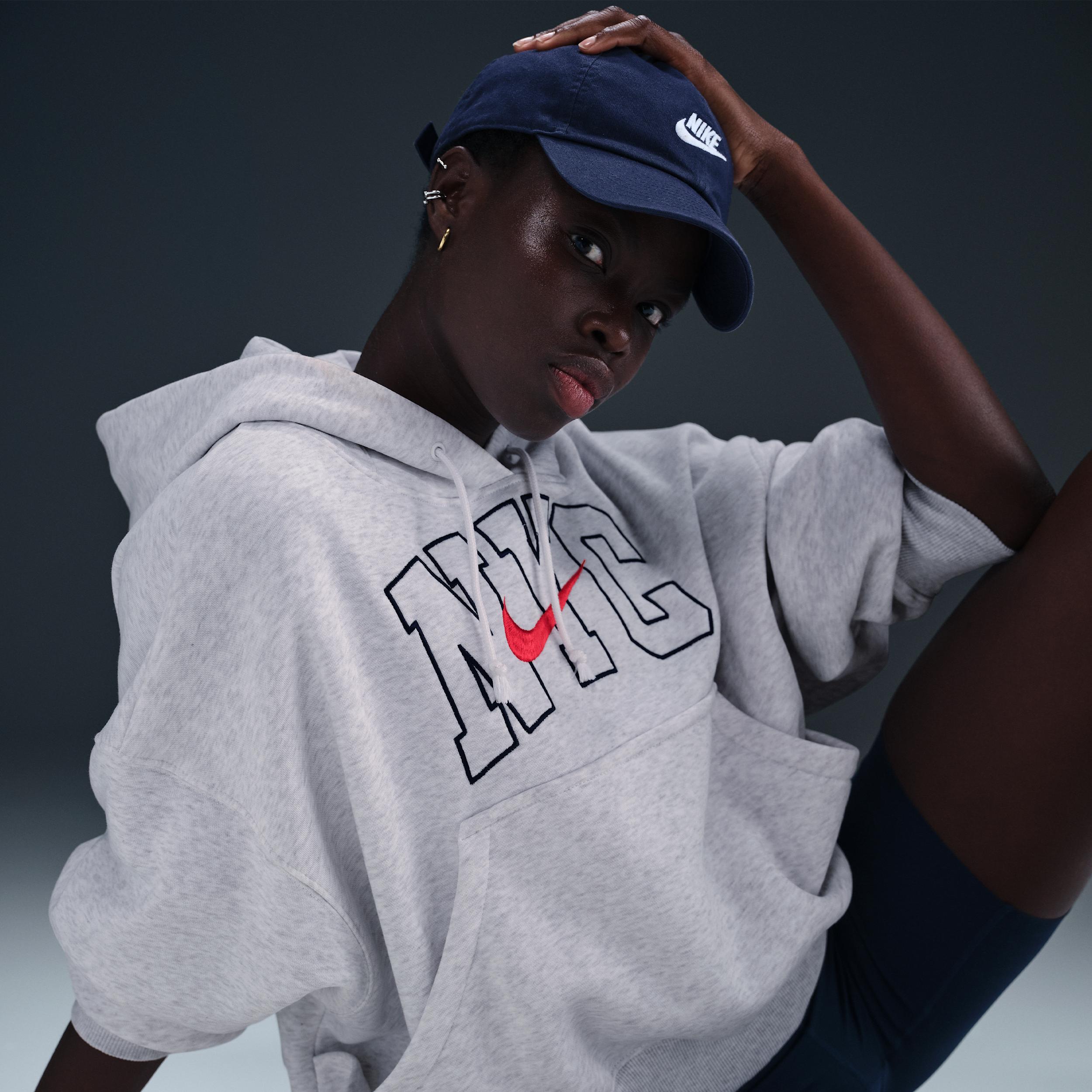 Womens Nike Sportswear Phoenix Fleece Over-Oversized Hoodie | HQ2980-051 Product Image