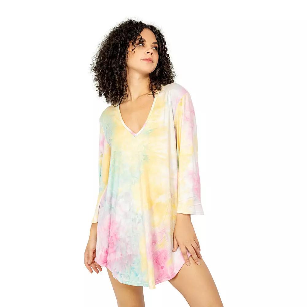 Women's Jordan Taylor Bell-Sleeve Tunic Swim Cover-Up,  Product Image