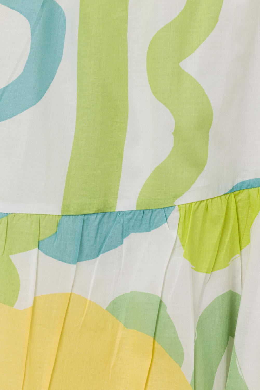 Bindi Maxi Skirt - Checker Floral Aliza Product Image