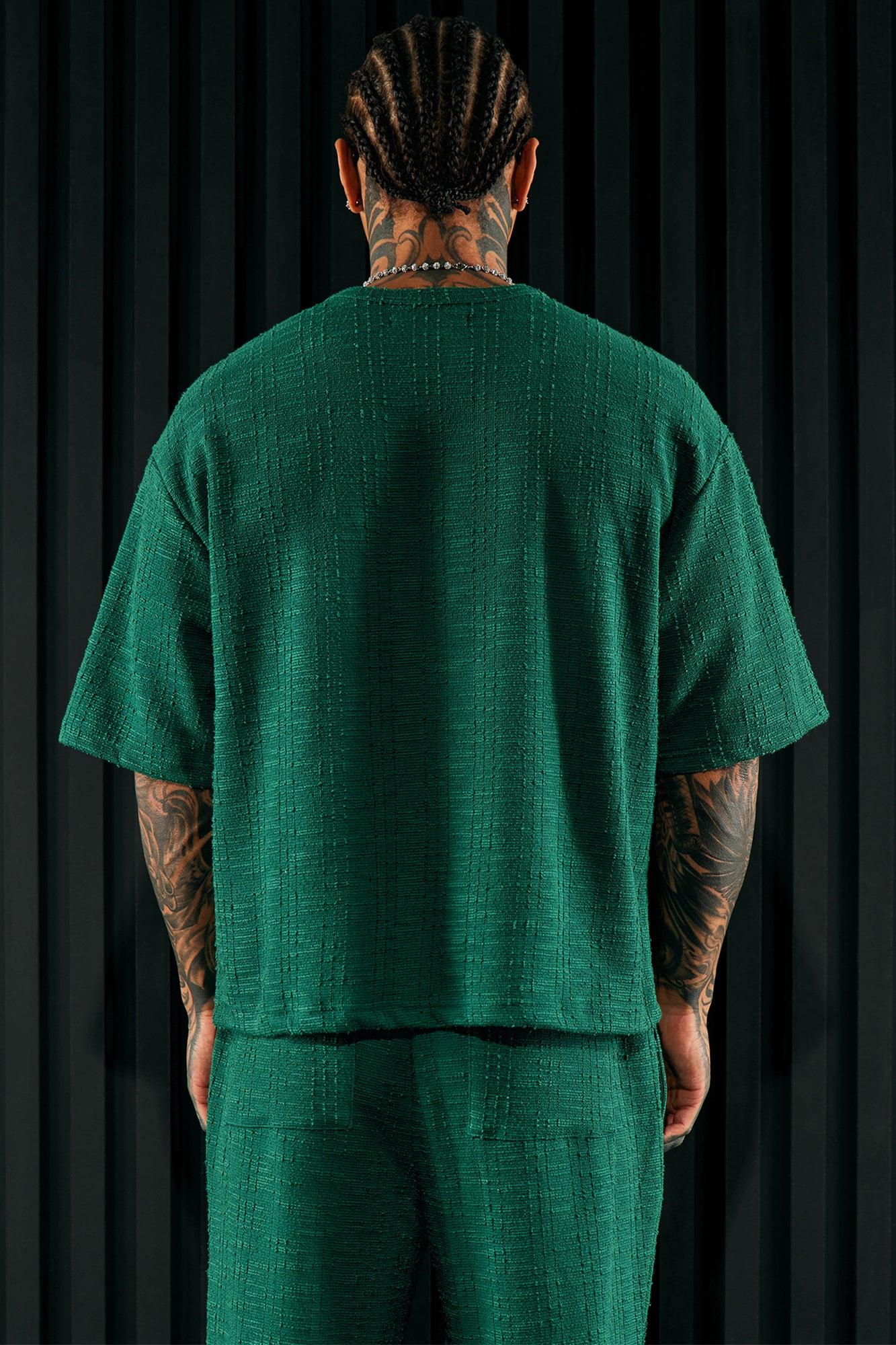 Jordan Textured Short Sleeve Tee - Green Product Image