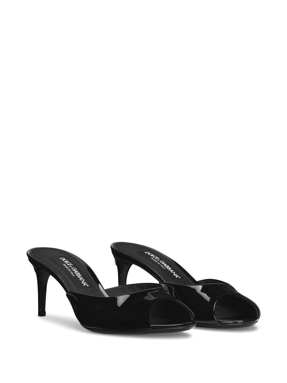 60mm patent leather mules Product Image