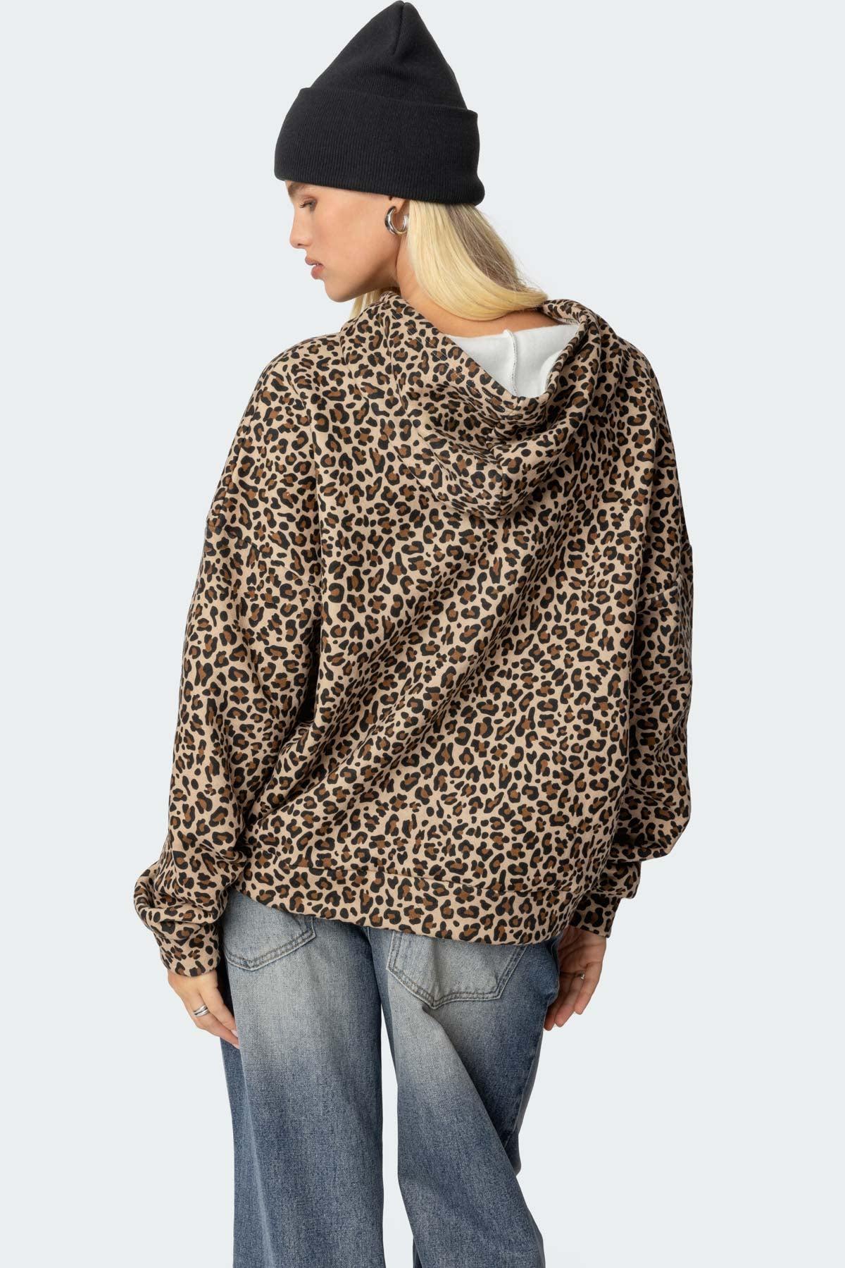 Leopard Magic 8 Oversized Hoodie Product Image