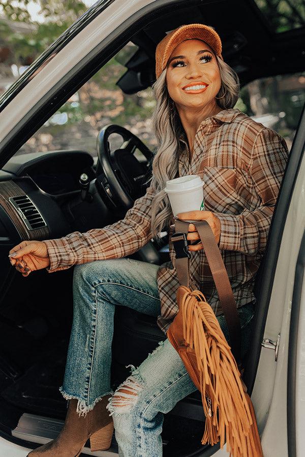 Autumn Sunshine Flannel In Brown Product Image