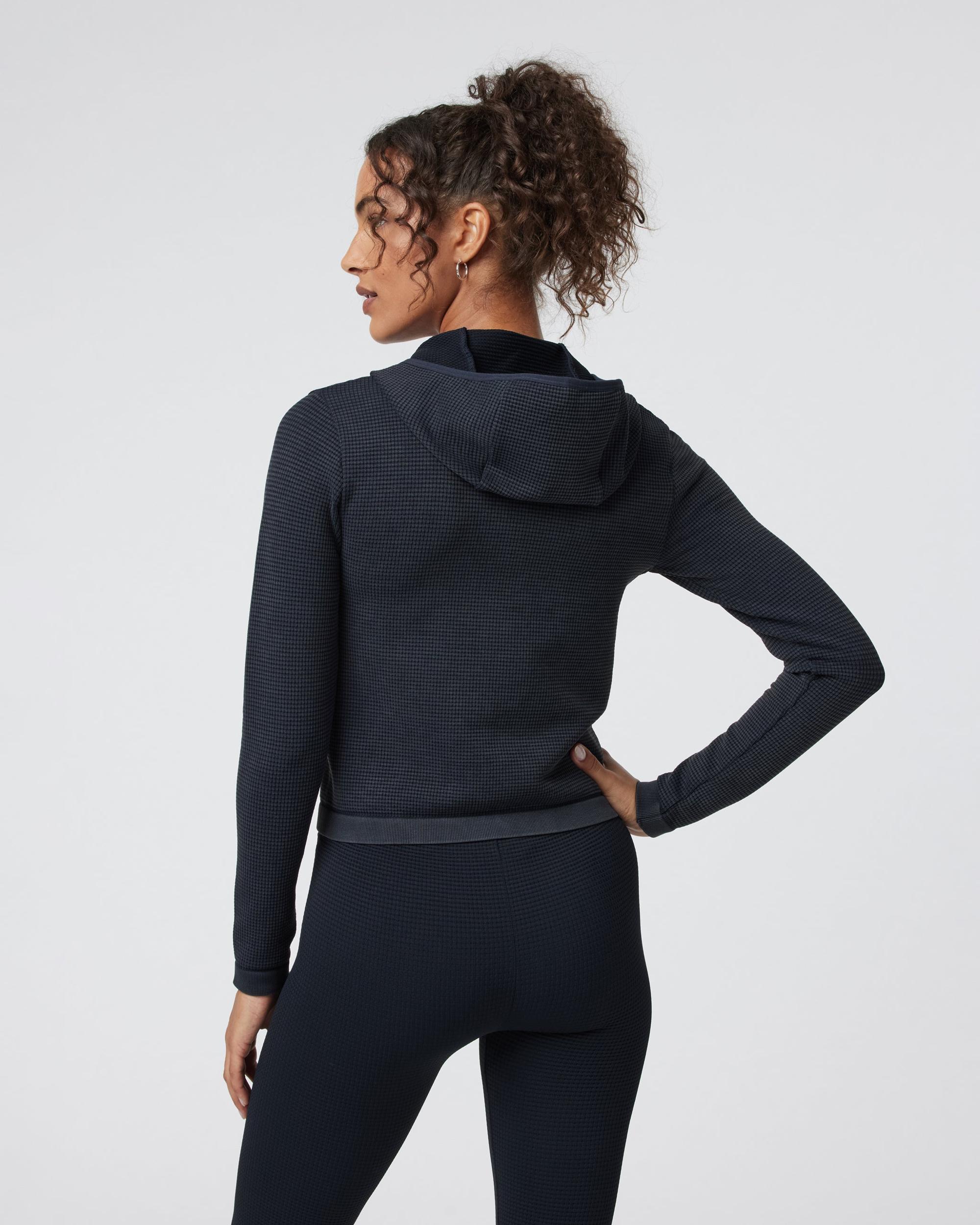 Waffle Seamless Zip Hoodie Product Image