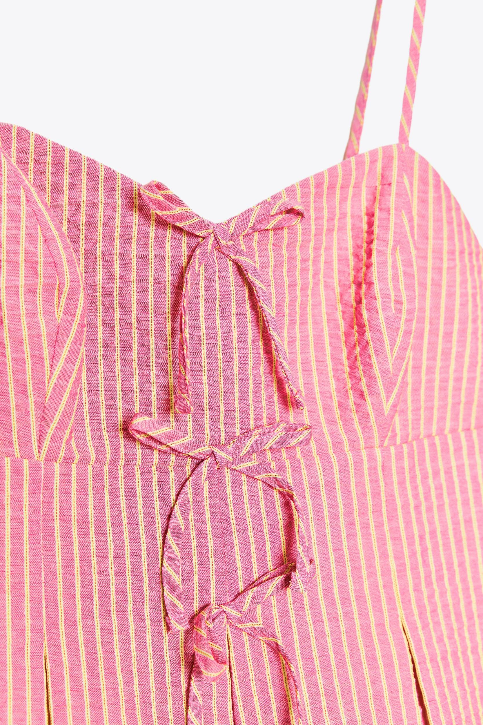 STRIPED BOW TOP Product Image