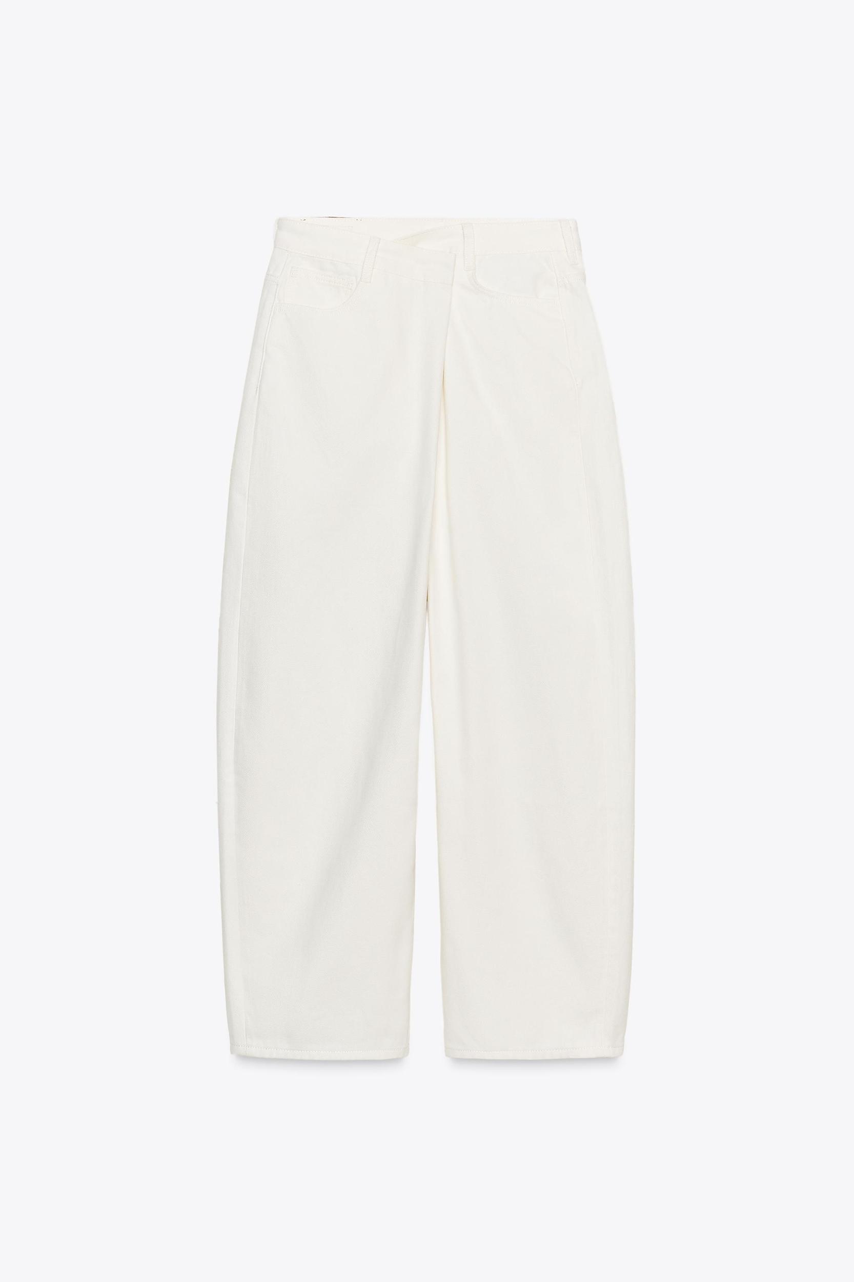 ZW COLLECTION PLEATED COTTON PANTS Product Image