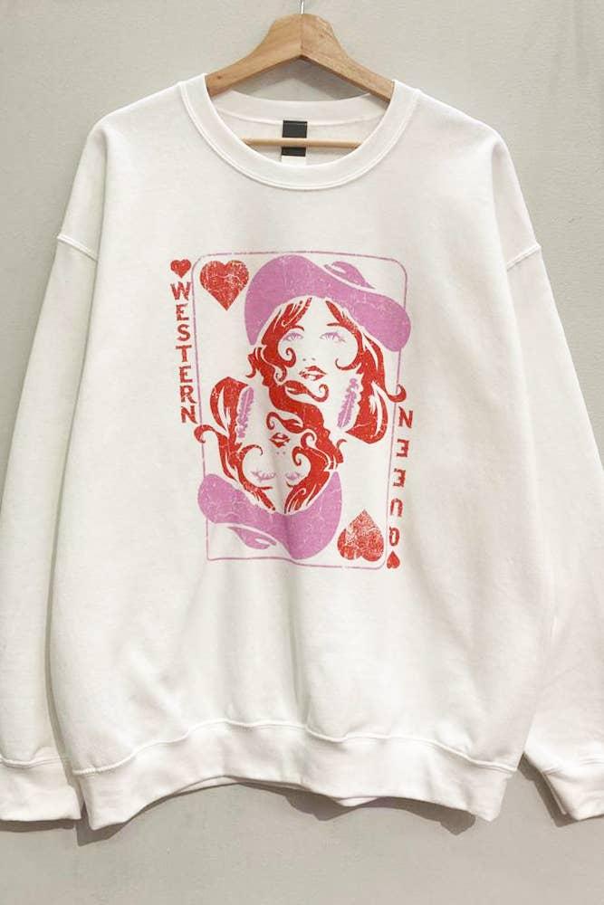 Western Queen Sweatshirt Product Image
