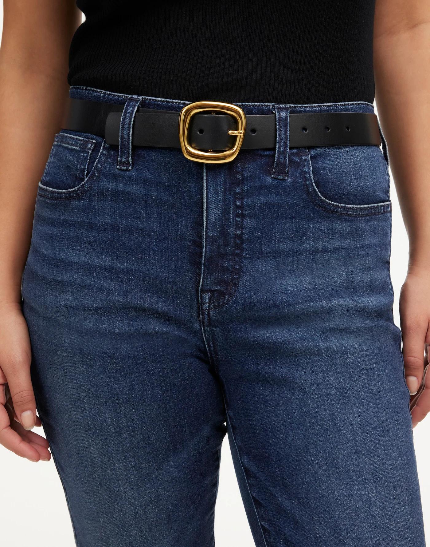 Sculptural Buckle Belt Product Image