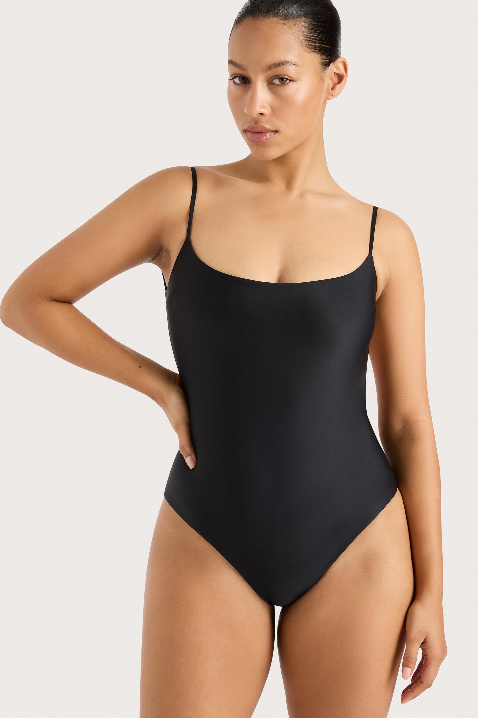 Cabo String One Piece Black - Final Sale Product Image