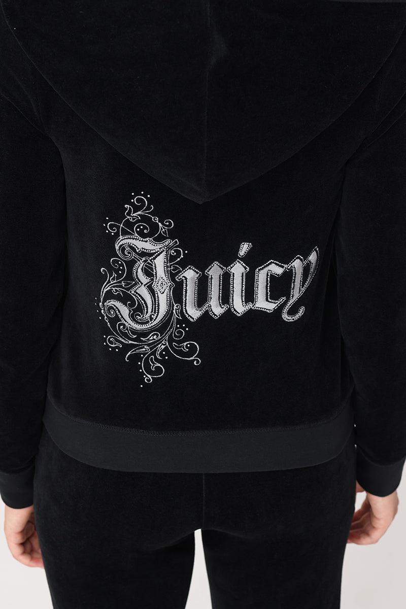 Monogram Heritage Cotton Velour Hoodie Product Image
