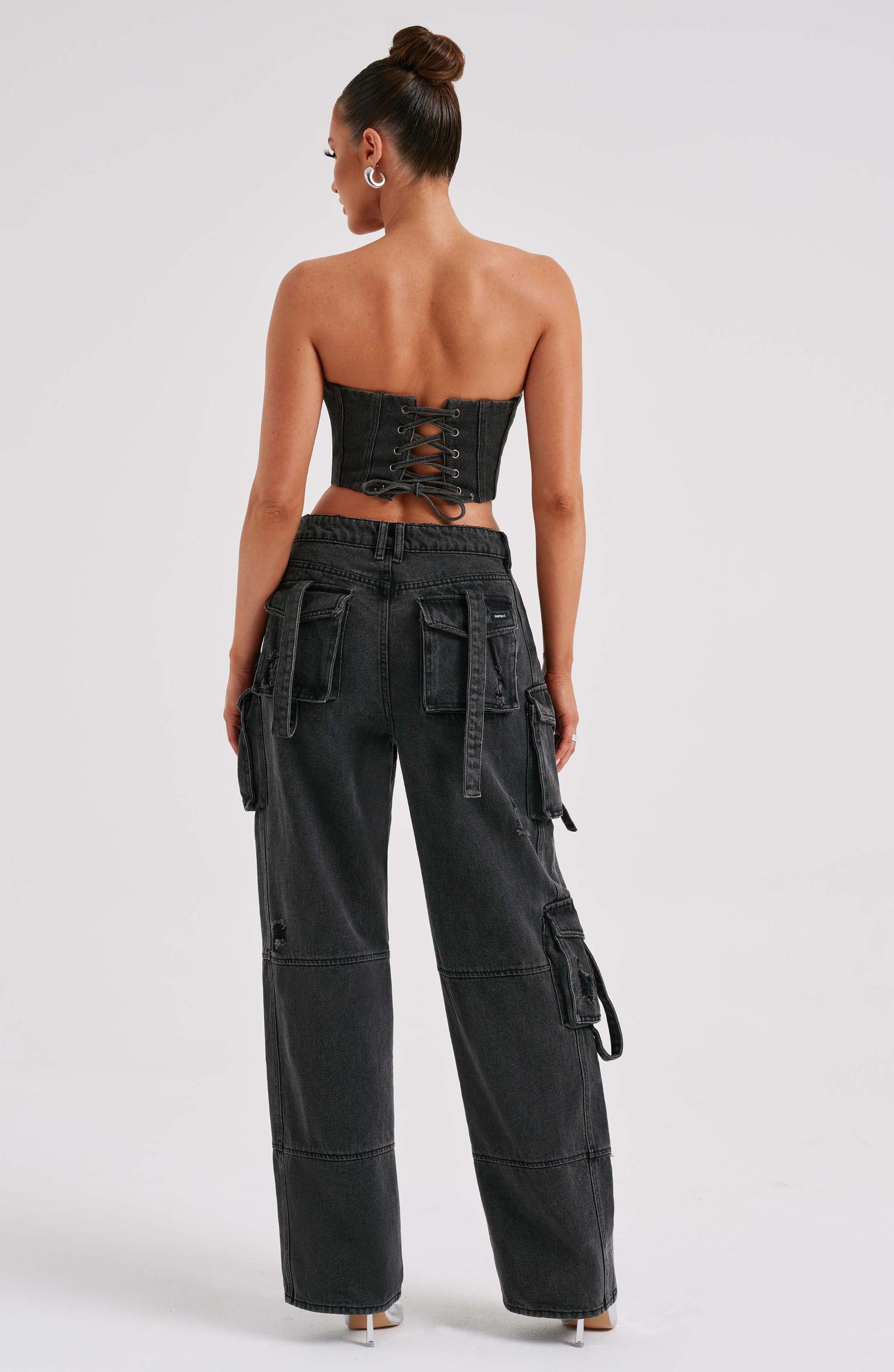 Brooklyn Cargo Pant - Black Product Image